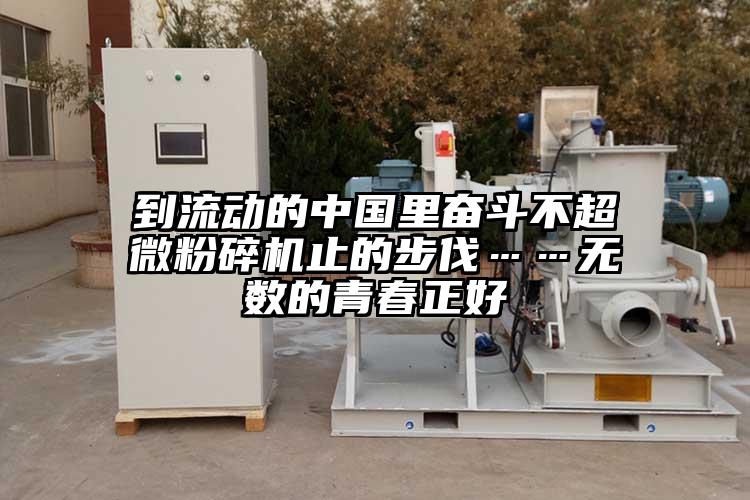 到流動的中國裏奮鬥不超微蘑菇TV官方在线观看止的步伐……無數的青春正好