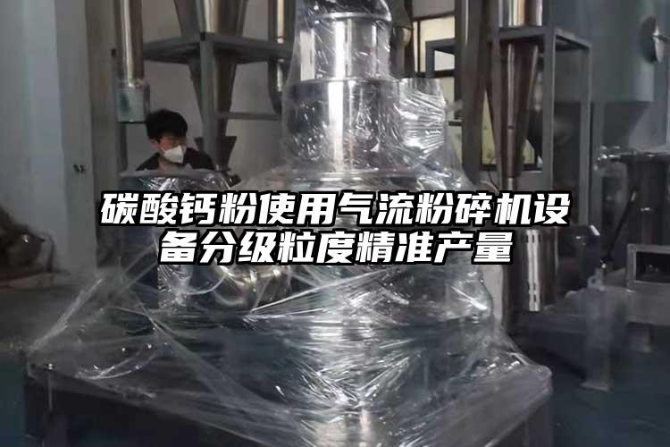 碳酸鈣粉使用氣流蘑菇TV官方在线观看設備分級粒度精準產量