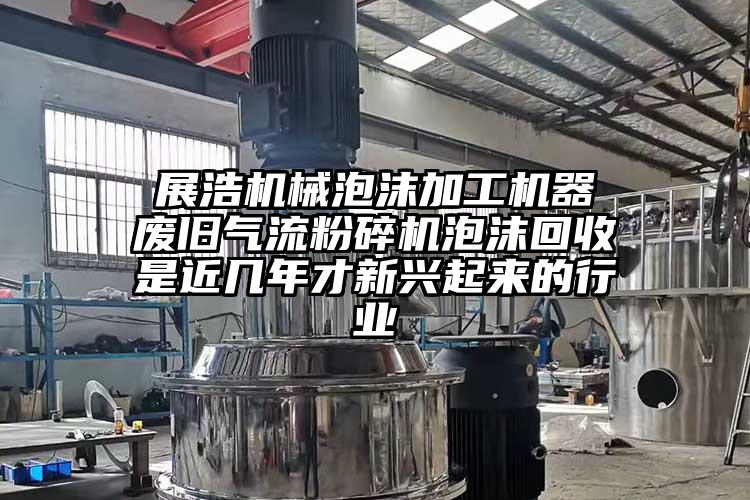  展浩機械泡沫加工機器 廢舊氣流蘑菇TV官方在线观看泡沫回收是近幾年才新興起來的行業